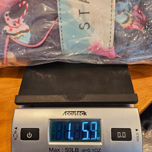 NWT Star+Skye Womens XL Cupcake snowman ginger breadman Print Flannel Pajama Set - Picture 8 of 8